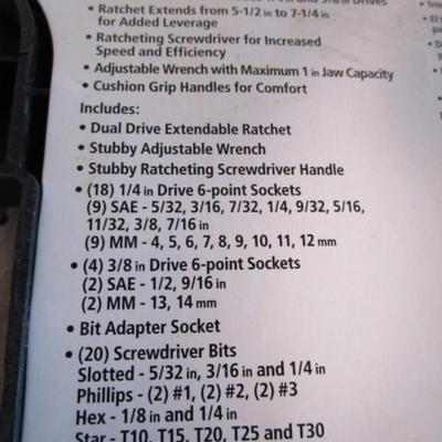 Husky 46-piece stubby combination wrench & socket set