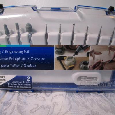 Dremel kit, diamond tipped