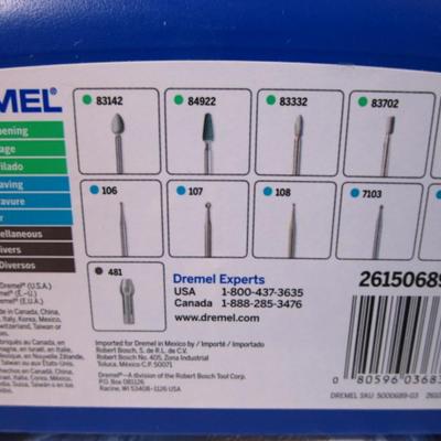 Dremel kit, diamond tipped