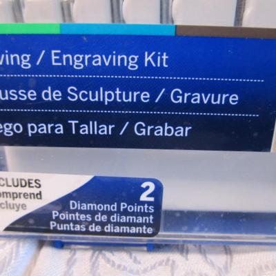 Dremel kit, diamond tipped