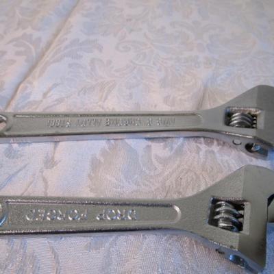 AW8 8" heavy great neck duty wrench, 6" Pittsburg wrench