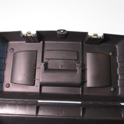 Zag Black hard plastic tool box