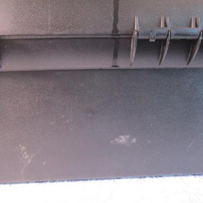 Zag Black hard plastic tool box