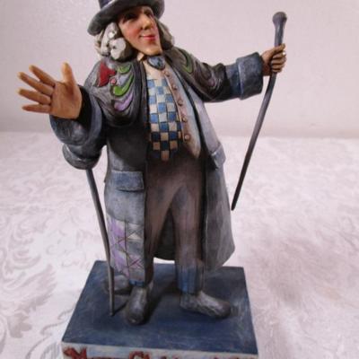 Jim Shore, "Thank Goodness It's Still Christmas" figurine