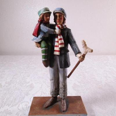 Jim Shore, "God Bless Us, Every One" figurine