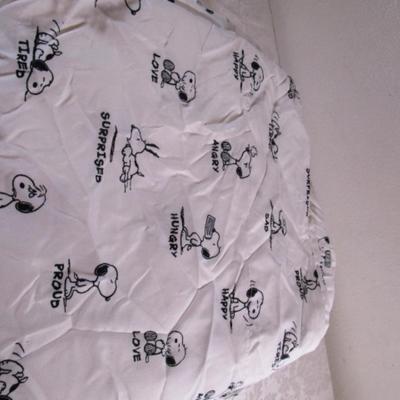 Snoopy sheets, queen size