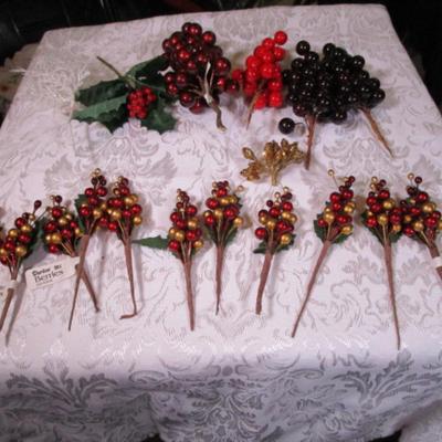 Berry picks for décor