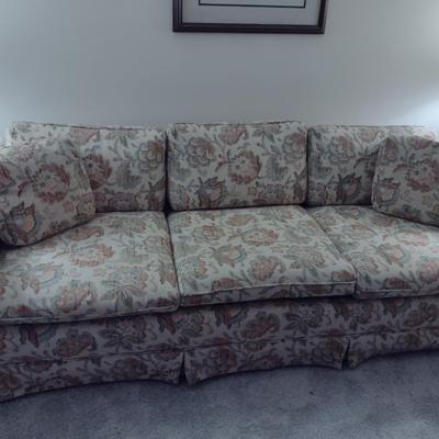 Hammary Upholstered, Three Cushion Sofa- Approx