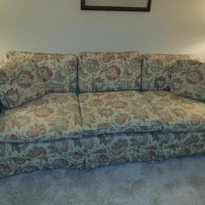 Hammary Upholstered, Three Cushion Sofa- Approx