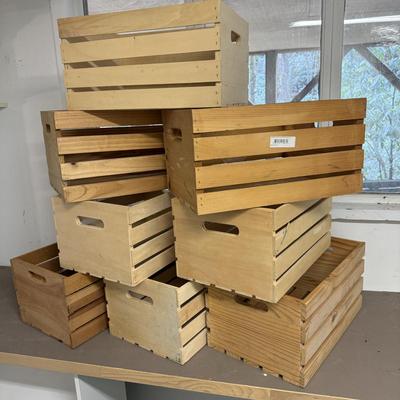 Eight Wooden Crates (BS-MK)