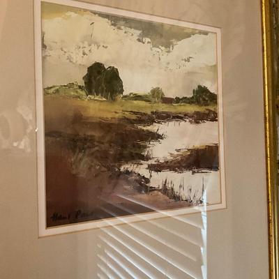 Pair of Frame Artwork/Pictures