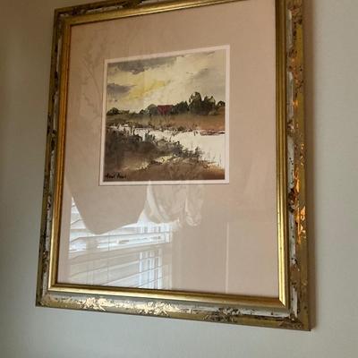 Pair of Frame Artwork/Pictures