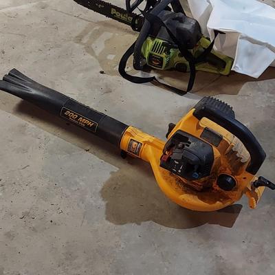 Poulan Pro Leaf Blower and Chainsaw (B1-BBL)