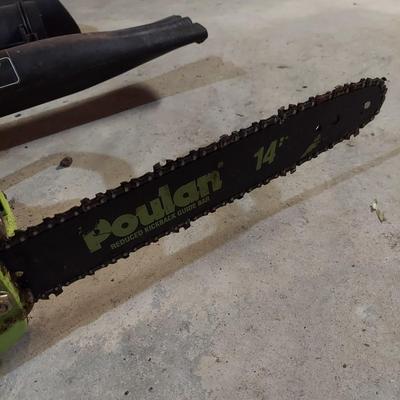 Poulan Pro Leaf Blower and Chainsaw (B1-BBL)