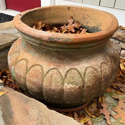 Set Of Three Concrete Pots