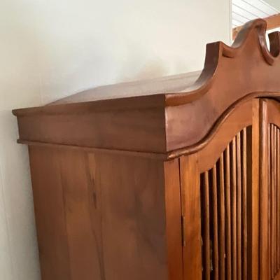 Vintage Birdcage Storage Cabinet