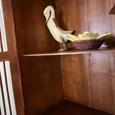 Vintage Birdcage Storage Cabinet