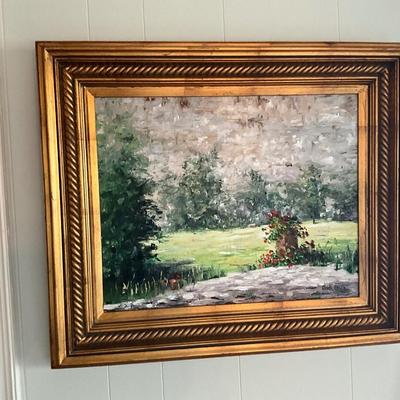 Glenda Cason 27 X 23 Framed Painting