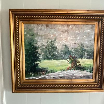 Glenda Cason 27 X 23 Framed Painting