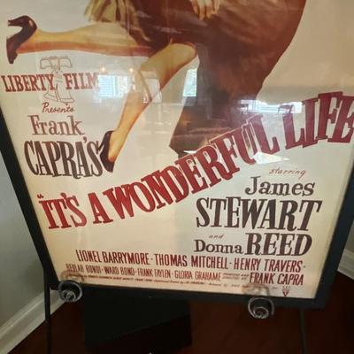 Framed It’s A Wonderful Life Poster