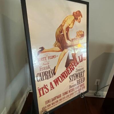 Framed It’s A Wonderful Life Poster