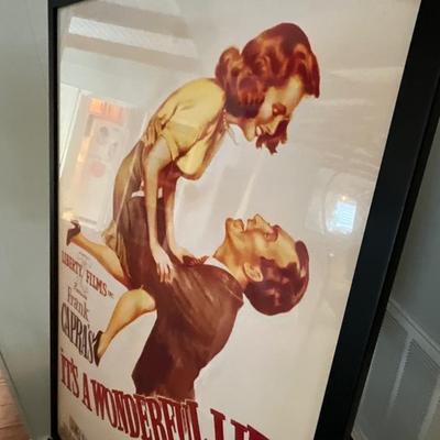 Framed It’s A Wonderful Life Poster