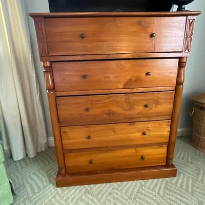 Wood Chest Of Drawers