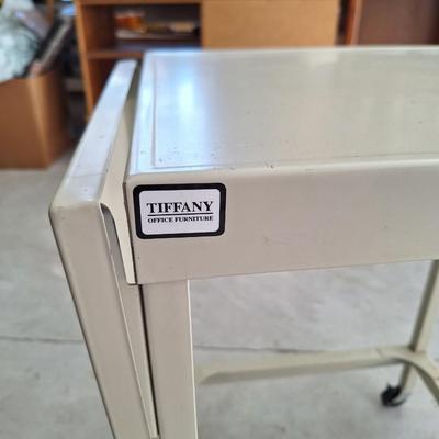 Tiffany Metal typewriter desk