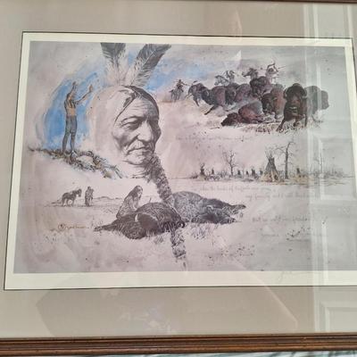 Pair of Jack Hines Prints