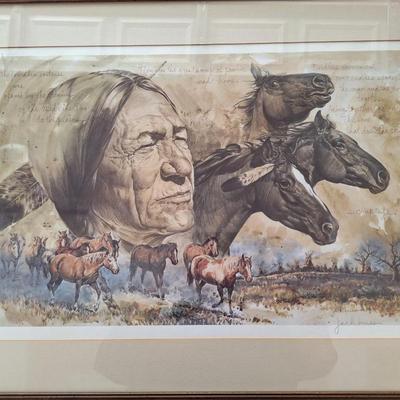 Pair of Jack Hines Prints
