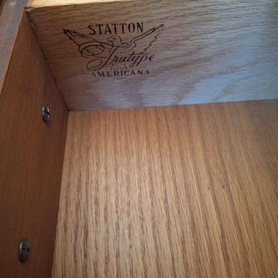 Sideboard with locking key