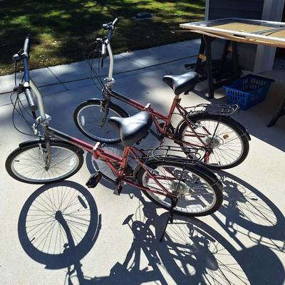 Red Adventurer Foldable Bike