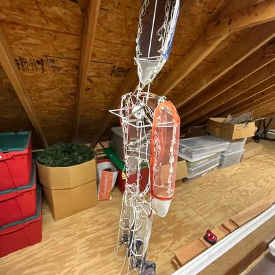 Pair of Six Foot Light Up Toy Soldiers