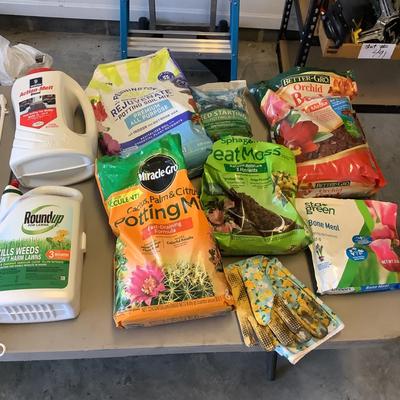 513 Assortments of Garden Soils & Chemicals