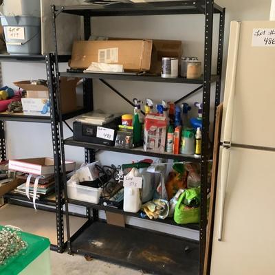 525 Metal 4 Shelves Rack