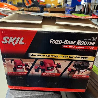 FasTak Finish Nailer, Hydraulic Jack, Skill Router, Cordless Grinder, Compressor, Brand New Plate Joiner