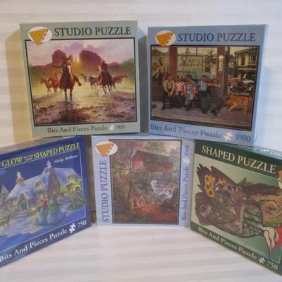 10 Sealed Bits & Pieces Puzzles Choice 10/12 (See All Pictures)