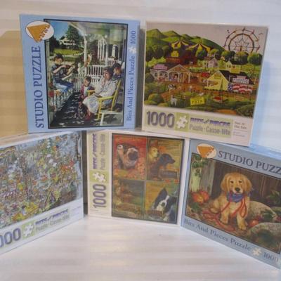 10 Sealed Bits & Pieces Puzzles Choice 13/24 (See All Pictures)