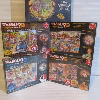 10 Sealed - WASGIJ? Jumbo Puzzles Choice 15/16 (See All Pictures)