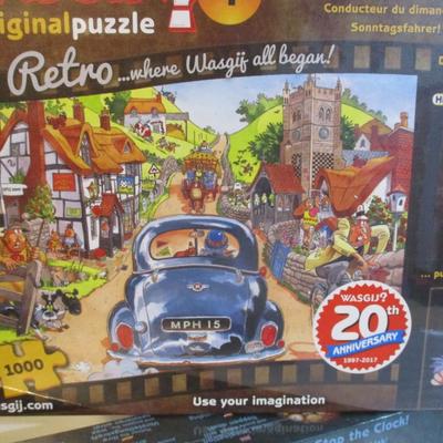 10 Sealed - WASGIJ? Jumbo Puzzles Choice 15/16 (See All Pictures)
