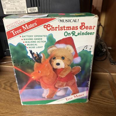 Christmas bear & reindeer