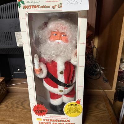 Santa in box