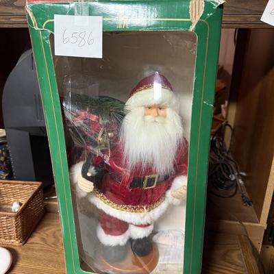 Santa in box