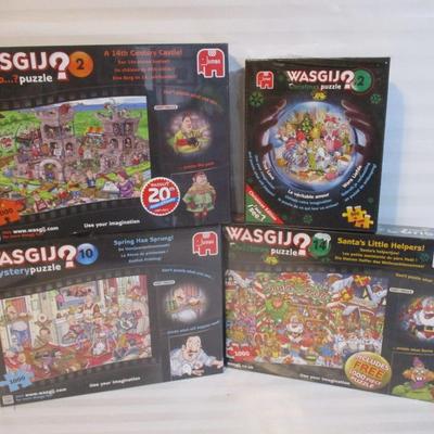 9 Sealed - WASGIJ? Jumbo Puzzles Choice 17/18 (See All Pictures)