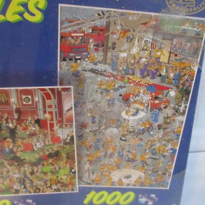 2 Sealed - Jumbo Jan Van Haasteren 3 Puzzle Combo's Choice 23