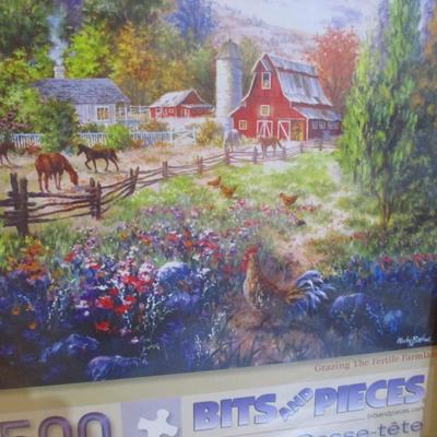 10 Sealed - Bits & Pieces Puzzles Choice 25/25a (See All Pictures)