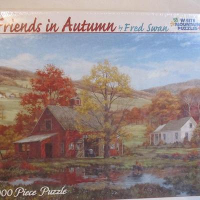 9 Sealed - Puzzles Eurographics White Mountain Choice 26/31 (See All Pictures)
