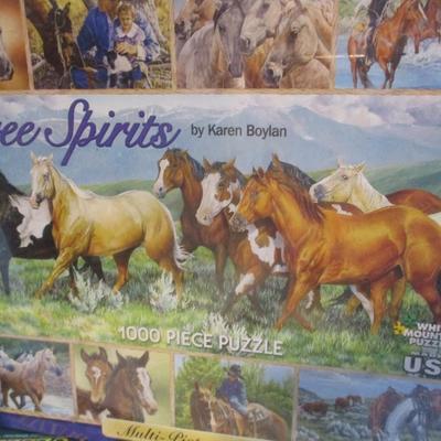 9 Sealed - Puzzles Eurographics White Mountain Choice 26/31 (See All Pictures)