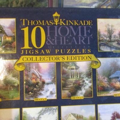 5 Sealed & 1 Used Thomas Kinkade Puzzles Choice 27
