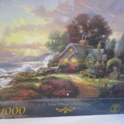 5 Sealed & 1 Used Thomas Kinkade Puzzles Choice 27